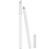 Maitys 2 Pieces Nail Whitening Pencil 2in1 White Nail Pencil DIY Design Manicure with Cuticle Pusher