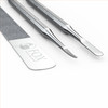 Fox Medical Equipment Ingrown Toenail Treatment Kit Diamond File Professional Toenail Lifter Tool Surgical Stainless Ste