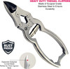 Toenail Clippers for Thick Ingrown Toenails Professional Podiatry Nail Cutter Fingernail Clipper Trimmer Heavy Duty Surg