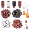 Rolybag Sanding Bands for Nail Drill Portable Nail Strap Set 3 Color Coarse Fine Grit Efile Sand Set 801201802402 Pieces