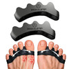 PrimalStep Toe Separators Spreaders Spacers Straightener to Correct Toes for Men and Women Bunion Corrector Foot Pain Pl