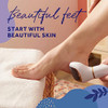 Amop Pedi Perfect Electric Callus Remover Foot File w Diamond Crystals Pedicure Tool for Feet Removes Hard Dead Skin Fee