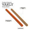 Vakly Professional Nail Files 144 Pack Emery Boards Dual Sided 180 Grit Nail Buffering File Compact Reusable Double Side