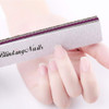 10Pcs Nail File 80100 Grit Professional Nail Files and Buffers for Natural Nails Double Sides Washable Block Disposable