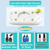 Kepma UV LED Nail Dryer Mini lamp Portable Curing Light for Gel Nail Polish6wWhite