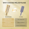 MelodySusie Nail Drill Bits Set 7pcs Tungsten Carbide Nail Bits for Nail Drill Efile 332 inch Bits Manicure Pedicure Rem