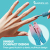 Barielle Clever Collapsing Cuticle Nipper A Unique Professional Cuticle Pusher Cuticle Cutter Cuticle Clippers Multitool