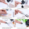eboot 288 Pieces 96 Designs Nail Vinyls Nail Stencil Sticker Sheets Set for Nail Art Design 24 Sheets