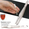 3 Swords Germany brand quality 3 piece manicure pedicure grooming kit set for professional finger toe nail care scissors