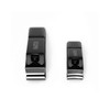 HAWATOUR Nail Clippers Set Ultra Sharp Sturdy Fingernail and Toenail Clipper Cutters with Visibly Tin Case Black