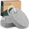 2PCS Natural Pumice Stone Asqraqo Lava Pedicure Tools Hard Skin Callus Remover for Feet and Hands Foot File Exfoliation