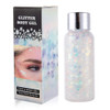 GLTurelifes Mermaid Sequins Chunky Glitter Liquid Eyeshadow Glitter Body Gel Festival Glitter Cosmetic Face Hair Nails M