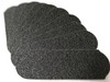 60 GRIT Stainless Steel Pedicure File Refill Pads 60 Count 60 GRIT Black