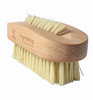 Hydrea London DualSided Nail Brush wCactus Bristles Beechwood Hard Strength