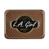 LA Girl Inspiring Brow Kit Dark and Defined Dark Brow Wax 0035 oz Brow Powder 015 oz Includes Tweezers and Dual Ended Br