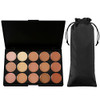 Vtrem 15 Colors Cream Contour Concealer Palette Professional Cream Eyeshadow Pallettes Sets Face Cream Makeup Conture Ma