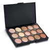 Vtrem 15 Colors Cream Contour Concealer Palette Professional Cream Eyeshadow Pallettes Sets Face Cream Makeup Conture Ma