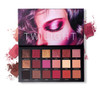 UCANBE Professional 18 Colors Eyeshadow Makeup Palette High Pigmented 10 Matte 7 Shimmer 1 Metallic Glitter Velvety Crea