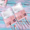 ONLYBETTER Vegan Organic Eyeshadow Palette 16 Colors Highly Pigmented Metallic Colorful Long Lasting Nude Shimmer