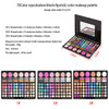 FantasyDay Pro Makeup Gift Set All In One Makeup Palette Cosmetic Contouring Kit 78 Colors Eyeshadow Palette with Blush