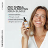 Vitamin C Serum Skin Care 4Piece Set Includes Retinol Hyaluronic Acid Niacinamide AntiAging Skin Brightening Hydrating W