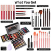 132 Color All In One Makeup Gift Set Kit Includes 94 Eyeshadow 12 Lip Gloss 12 Concealer 5 Eyebrow powder 3 Face Powder