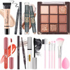 YBUETE Makeup Set Kit for Women Girls Teens Makeup Present Set Includes 9 Color Eyeshadow Counter Stick Foundation Eyebr