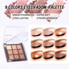 YBUETE Makeup Set Kit for Women Girls Teens Makeup Present Set Includes 9 Color Eyeshadow Counter Stick Foundation Eyebr