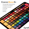 Toysical All In One Makeup Kit in Leather Case Eye Shadow Palette Makeup for Girls Teens and Women Highly Pigmented 88 C
