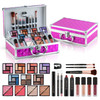 Color Nymph Girls Makeup Kits for Teen Beginner Makeup Kit For Girls Non Toxic Makeup Set wTrain Case 24pcs Cosmetics Ey