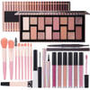 Teen Makeup Kit For Girl Include Eyeshadow PaletteEyelinerMakeup Brush SetLipgloss SetMascara Eyebrow Pencil Make up Set