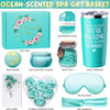 Birthday Gifts for Women Friendship Ocean Relaxing Spa Gifts Basket for Women Self Care Gifts Thank You Gifts Bath Set V