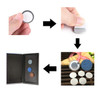 TUOKING Metal Stickers Design For NonMagnetic Makeup Pans Suit For Blank Magnetic Makeup Palette Diameter25mm