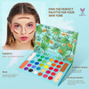 docolor Eyeshadow Palette Shimmer Matte Highly Pigmented Eye Shadow Natural Warm Glitter Long Lasting Waterproof Profess