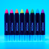 Moon Glow Neon Uv Glitter Body Crayons Purple 35g Single