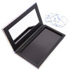 Allwon Magnetic Palette Mermaid Empty Makeup Palette with Mirror and 20Pcs Adhesive Empty Palette Metal Stickers for Eye