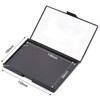 Allwon Empty Magnetic Plastic Eyeshadow Makeup Palette with 15Pcs Adhesive Empty Palette Metal Stickers for Eyeshadow Li