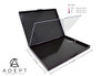 The Adept Palette in Singularity Black Double Sided Magnetic Empty Palette with Divider Holds Over 100 Single Round Stan