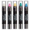 Iridescent Glitter Paint StickBody Crayon makeup for the Face Body by Moon Glitter 012oz Set of 5