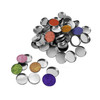 Allwon 56 Pack Empty Round Metal Pans Size 26mm for Eyeshadow Palette Magnetic Makeup Palette Height 35 mm