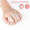 Minkissy 3pcs Makeup Hand Palette Acrylic Nail Art Manicure Palette Makeup Palette Spatula for Home Salon Professional