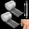Hoolerry 200 Pcs Piercing Aftercare Swabs Disposable Individually Packaged Saline Solution Swabs for Hole Cleaner Keloid