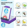 Dr Piercing Aftercare Swabs Saline Solution for Piercings Earring Nose Belly Ear Piercing Cleaner Saline Wash Ear Hole C