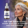 Lobe Miracle Rejuvenating Ear Lobe Serum Ear Care Solution for Pierced Ears Ear Care Products wAloe Vitamin E Lavender P