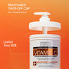 Advanced Clinicals Vitamin C Cream Visibly Brightening Body Lotion Vitamin C Moisturizer Skin Care Body Cream For Women