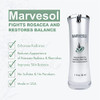 Marvesol Rosacea Cream Lotion Serum for Face Skin Soothes Reduces Rosacea Redness Acne Blemishes Enhances Radiance Provi