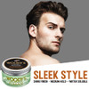 Woodys Hair Clay Pomade for Men Matte Finish Medium Hold WaterSoluble Styling Gel for Mens Hair Strong Hold Pomade for T