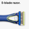 Schick Hydro 5 Mens Styling Razor with Body Groomer and Beard Trimmer