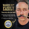 THE VINTAGE GROOMING CO Black Magic Mustache Wax Sudden Death Hide Grey Hair In Beard Or Moustache Strong Hold 1 oz Tin
