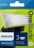 Philips Norelco Genuine OneBlade Replacement Blades 3 Count QP23080